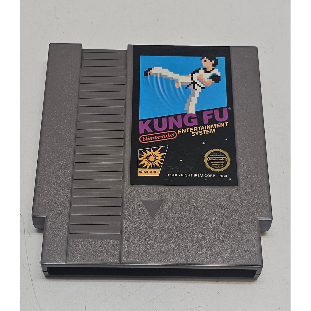 Kung Fu Nintendo NES Game Cartridge Original 1985 Action Series NES-KA-USA